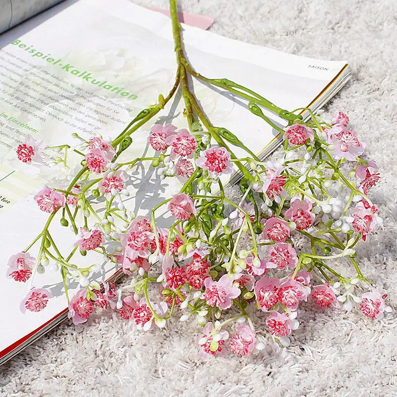 Artificial Baby's Breath Flowers | Wedding & Home Decor Bouquet