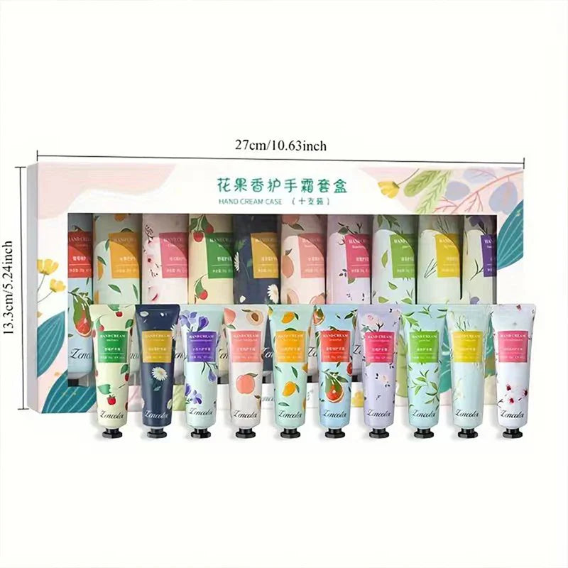 10-Piece Mini Shea Butter Hand Cream Set – Travel Gift Box