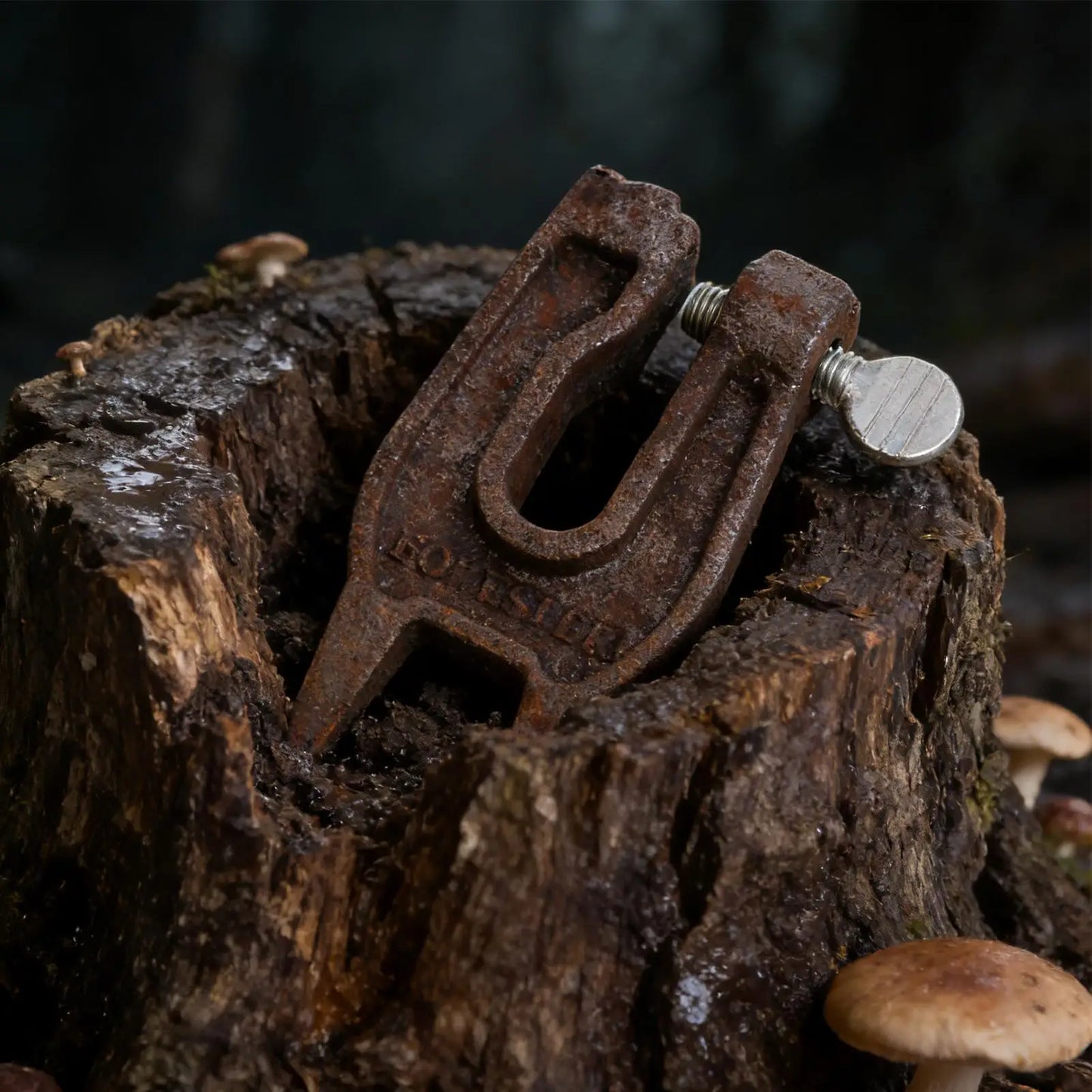 Chainsaw Vise Heavy Duty Clamp Sharpener Stump Chainsaw Tools and Accessories for Work Woodworking Gunsmithing Sharpening Shop Peaceful Pleasures Health and Wellness