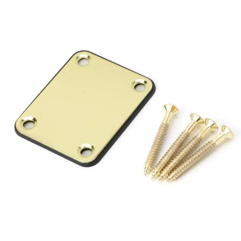 Electric Guitar Neck Plate Fix Tele Joint Board 4 Screws