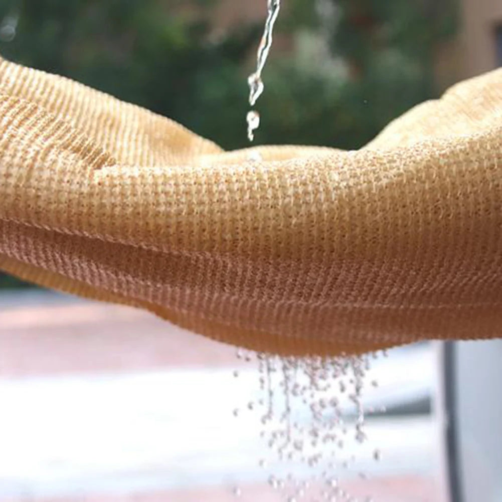 Sunshade Sail Polyester Encrypted Sunscreen Net Thickened UV Block
