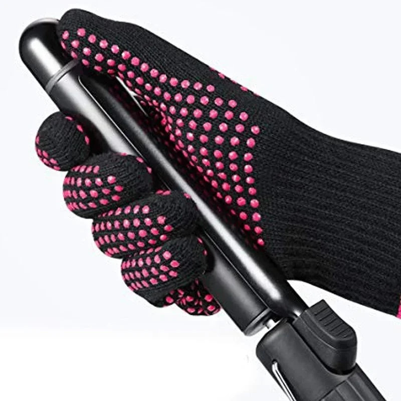 6-Pack Heat Resistant Gloves for Hair Styling – Curling & Flat Iron Hair Styling Gloves Peaceful Pleasures Health and Wellness