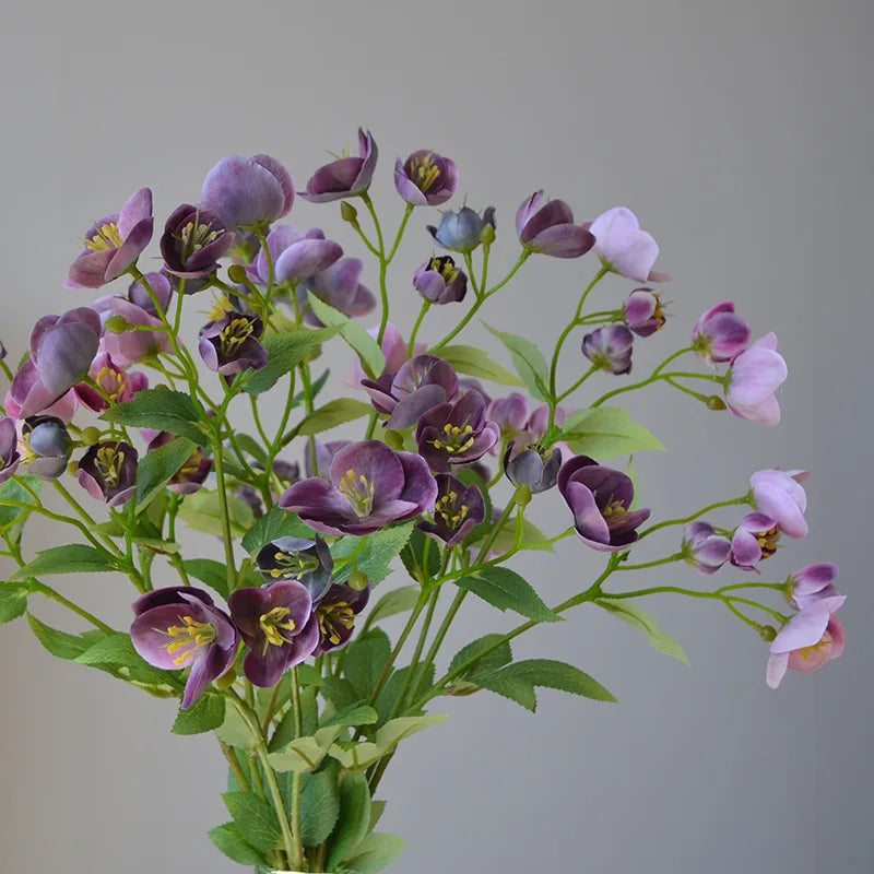 Silk Hellebore Artificial Flower Branch | Wedding & Home Decor