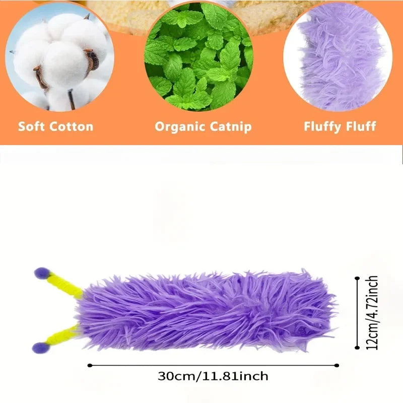 Catnip Plush Cat Pillow Toy – Soft Interactive Self-Play