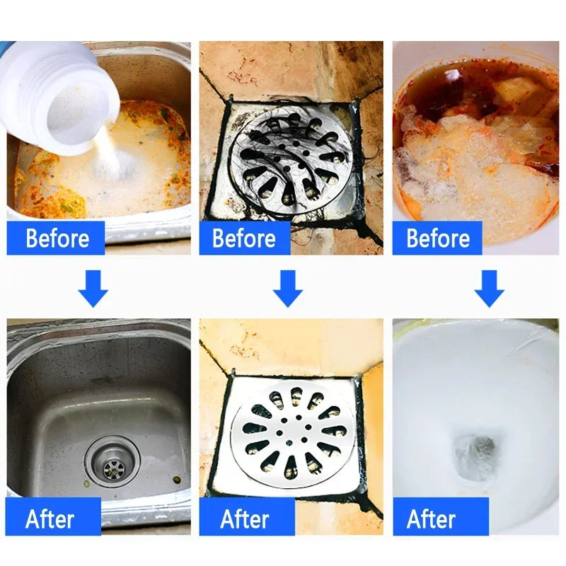1pcs Sink Drain Bottled Cleaner Closestool Toilet Kitchen Deodorization Brush Clogging Sewer Dredging Powerful Pipe Peaceful Pleasures Health and Wellness