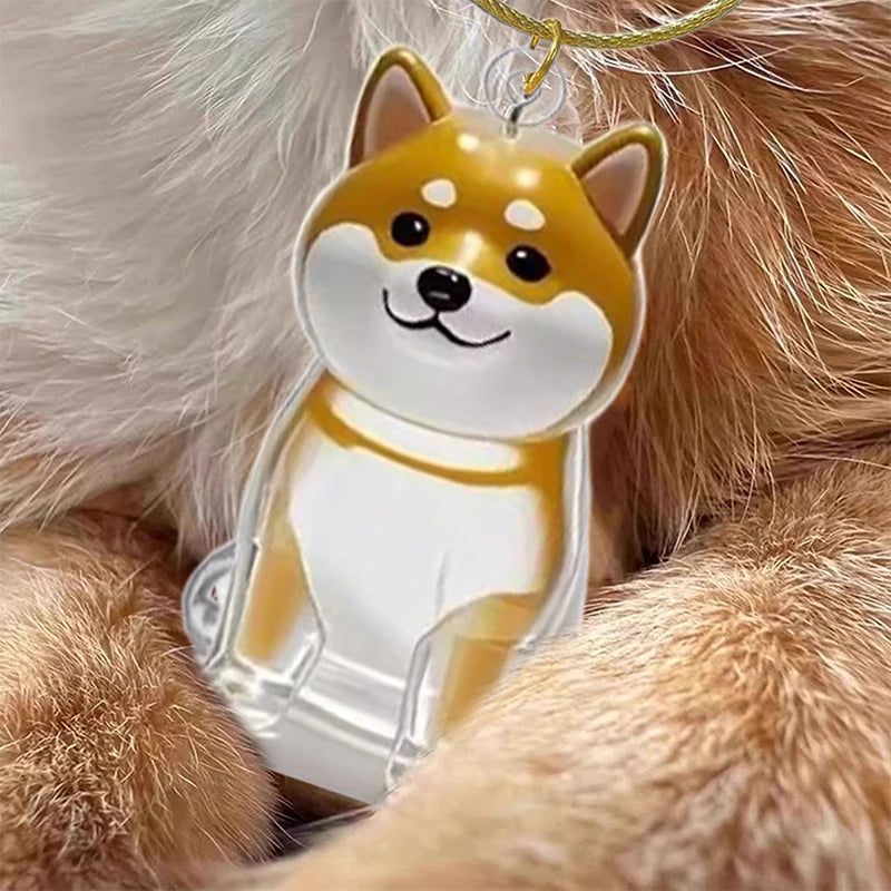 Clear Dog Fur Keepsake Keychain – DIY Pet Memorial Gift