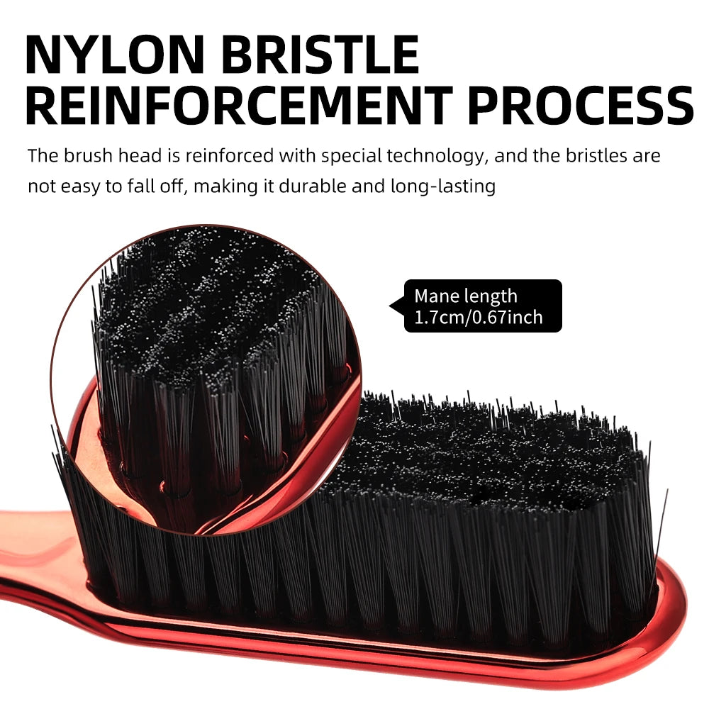 Salon Barber Beard Comb Two-sided Men's Shaving Brush Beard Brushes Salon Hairdressing Hair Styling Tool High-Qualit Peaceful Pleasures Health and Wellness