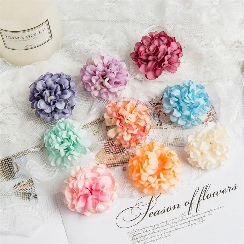 Silk Carnation Artificial Flower Heads | Wedding & Home Decor