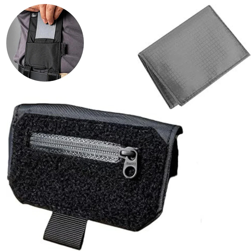 Slim Hidden Belt Wallet – Anti-Theft Travel Waist Pack