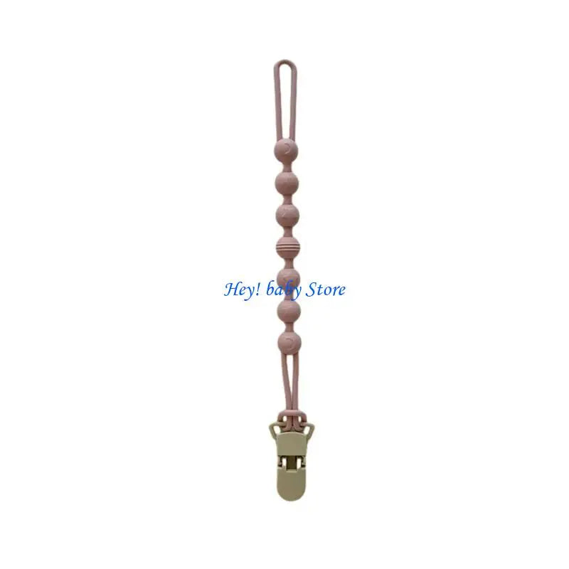 Silicone Pacifier Clip Chain | Baby Teething Toy Anti-Drop