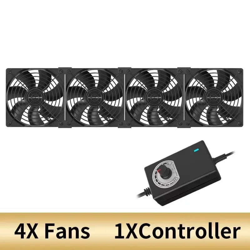 HOMEFISH 220V Exhaust Fan with Remote Control | 120mm