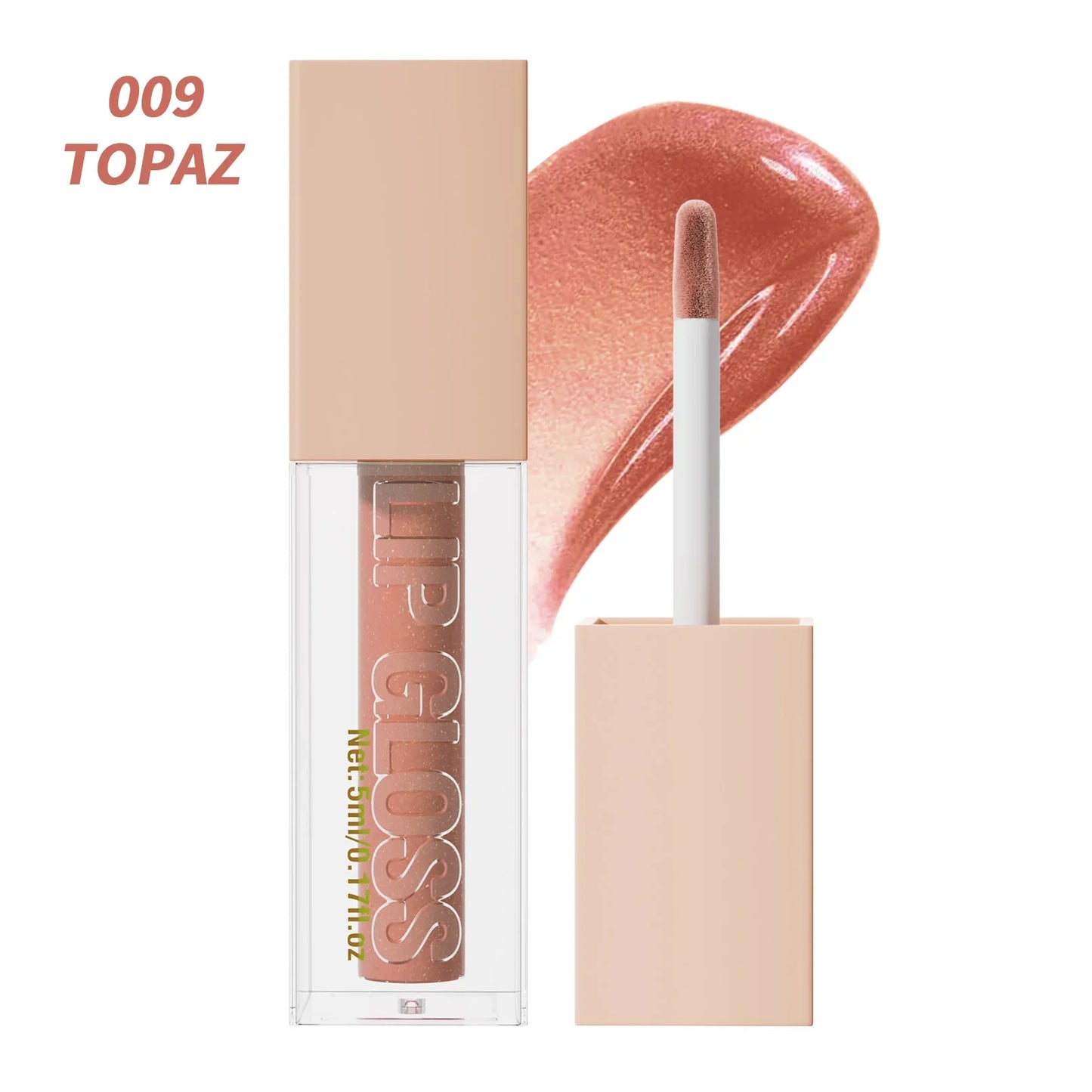 Hello Kiss Mirror Lip Gloss – Waterproof & Long-Lasting Shine