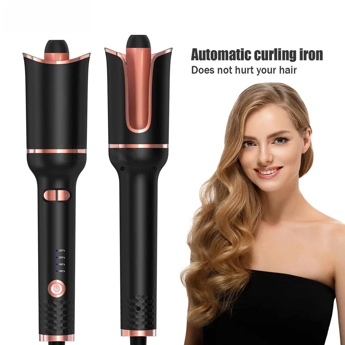 URGGU Ceramic Auto-Rotating Air Curling Iron 22mm | Styler