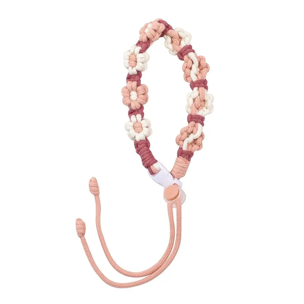 Flower Cup Carrying Strap – Handmade Rope Handle for Bottles