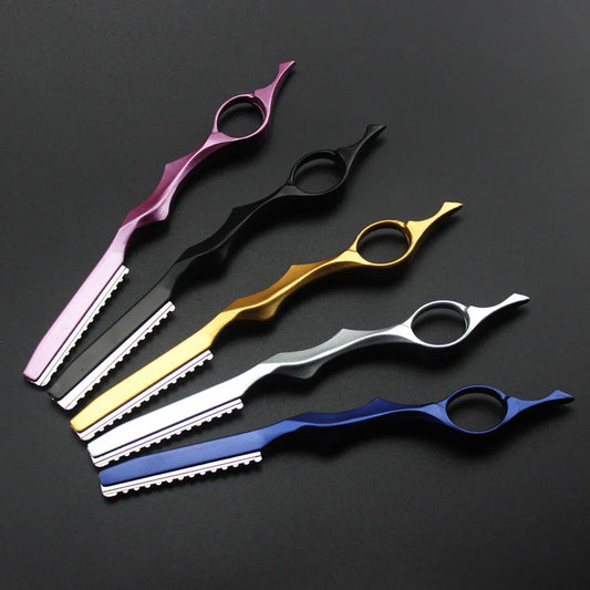Professional 2 In 1 Hair Scissors Cutting Barber Razor Haircut Thinning Shears Styling Tools Hairdressing Scissors Peaceful Pleasures Health and Wellness