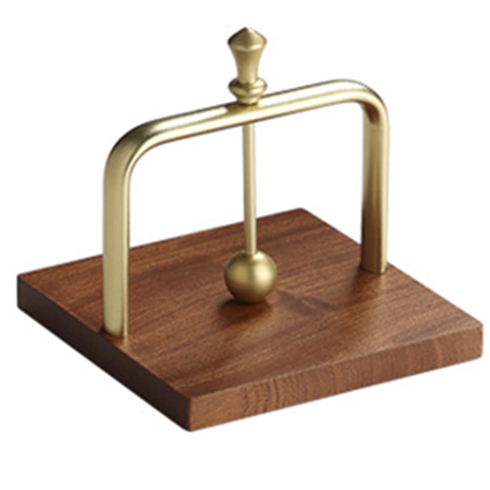 Cafe Napkin Holder Western Restaurant Paper Towel Holder Solid Wood Hotel Paper Towel Box Homestay Tabletop Paper Towel Holder Peaceful Pleasures Health and Wellness Glod
