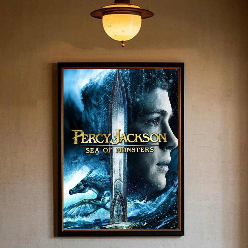 Percy Jackson & The Olympians HD Wall Poster – Waterproof PVC Wall Art Poster Peaceful Pleasures Health and Wellness z20 50X70cmNoframe