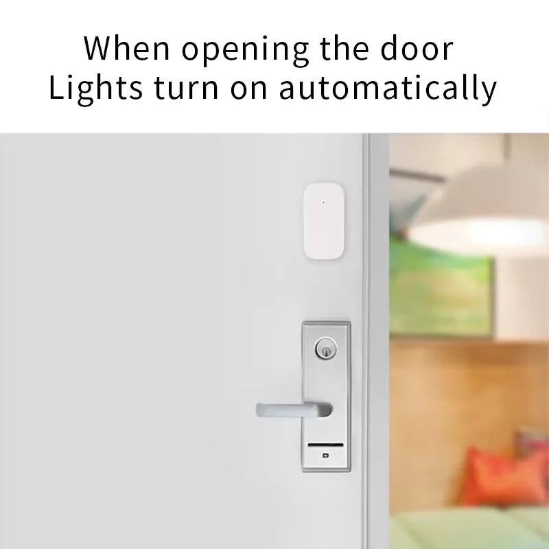 Aqara Smart Door Window Sensor Zigbee Mini Door Sensor Wireless Connection Alarm Smart Home HomeKit for Xiaomi Mijia Mi Home Peaceful Pleasures Health and Wellness