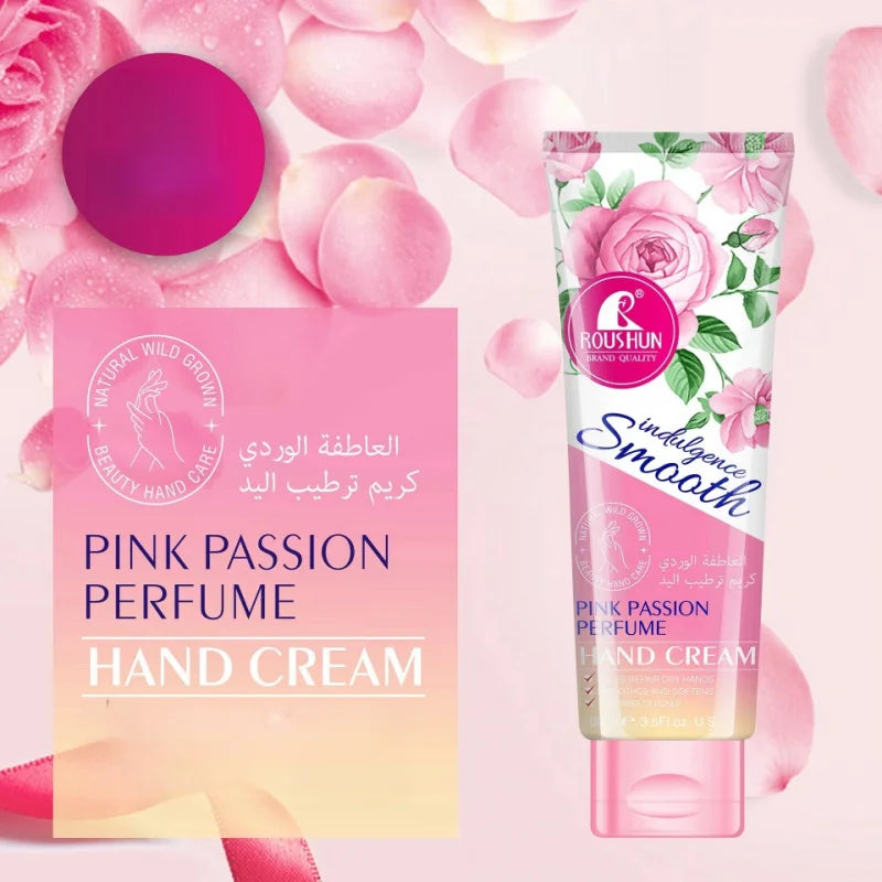 Rose Hand Cream Moisturizing, Refreshing, Non-Greasy, Hand Cream, Suitable for All Skin Colors Peaceful Pleasures Health and Wellness
