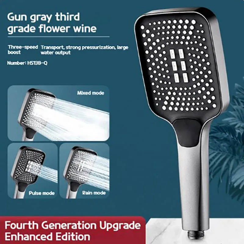 DOCO LAB 3-Mode Handheld Shower Head | High Flow Water Saving