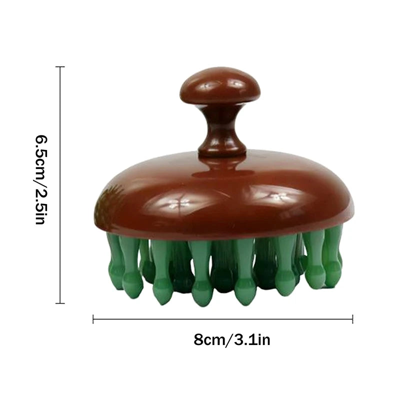 28 Nails Head Massage Comb Circular Tooth Massage Comb Blood Circulation Multifunctional Whole Body Meridian Comb Massage Tools Peaceful Pleasures Health and Wellness