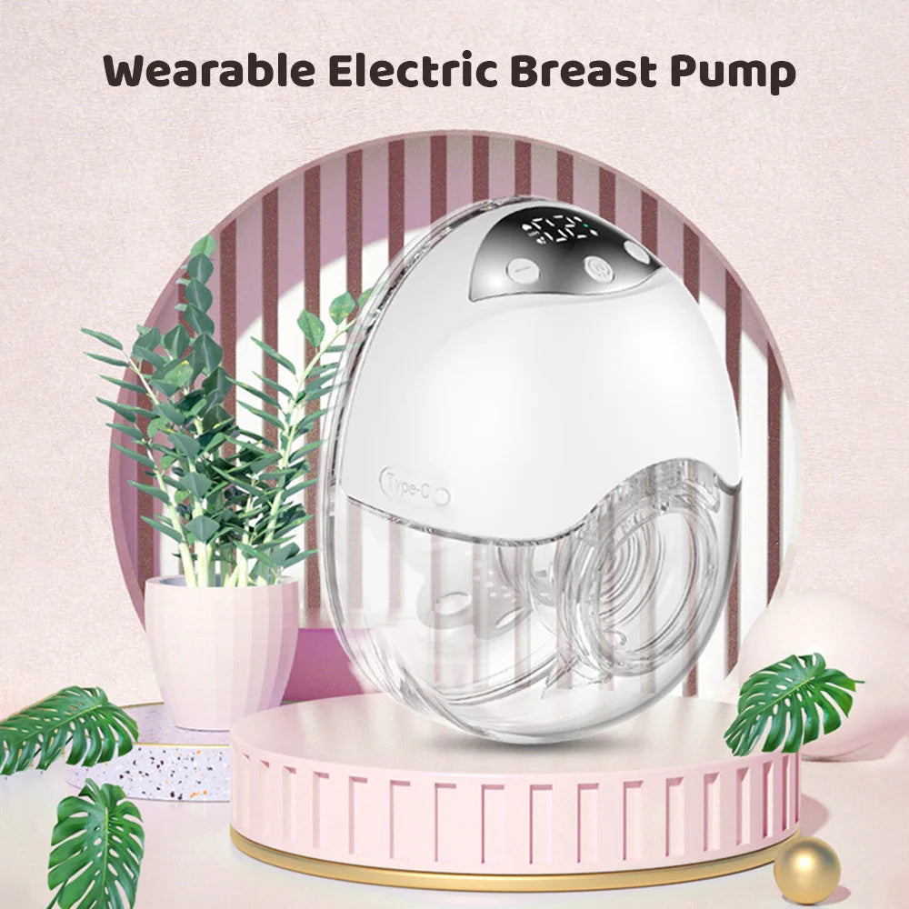 Wearable Hands-Free Electric Breast Pump | 4 Modes 12 Levels