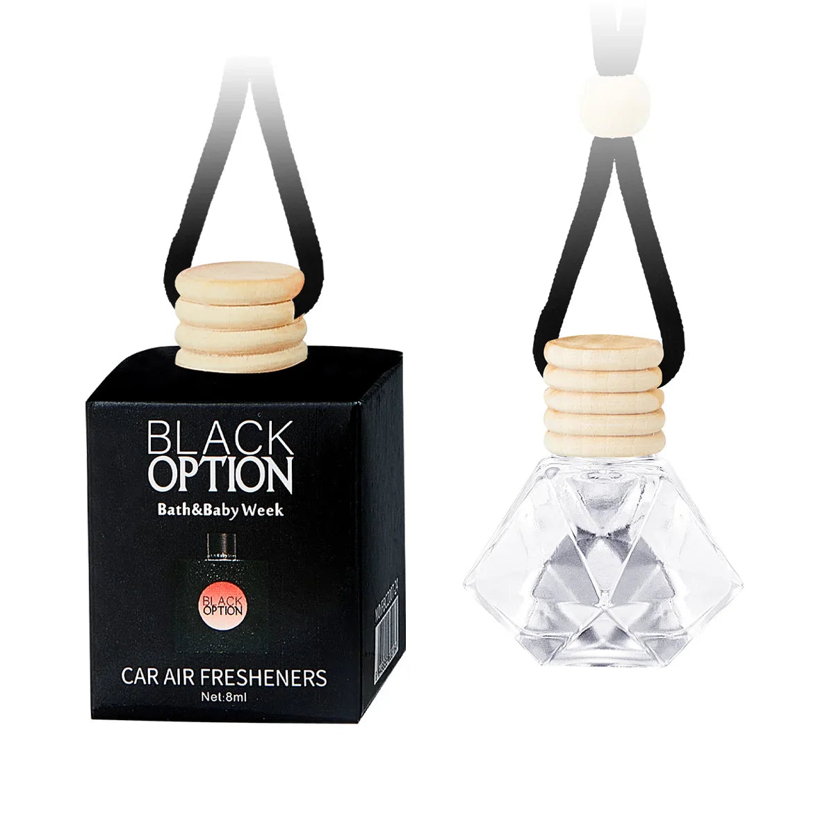 Perfume Bottle Car Air Freshener – Long-Lasting Scent