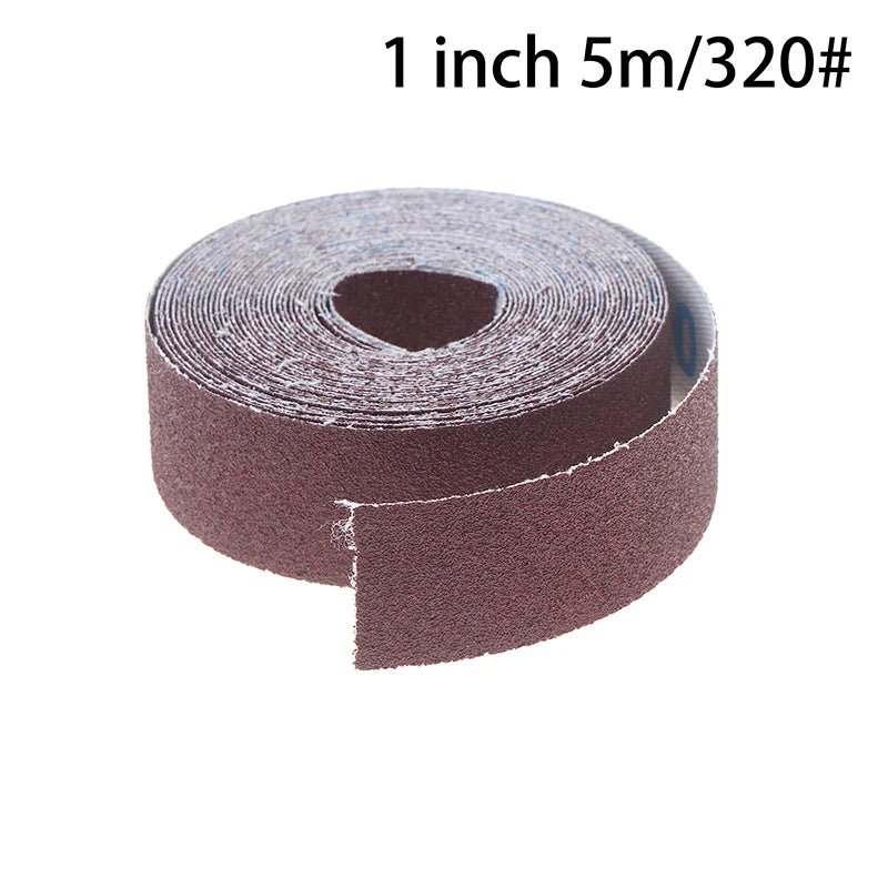 1 Inch Emery Cloth Rolls Continuous Sandpaper For Wood Sanding Metal Polishing Car Detailing Peaceful Pleasures Health and Wellness A8