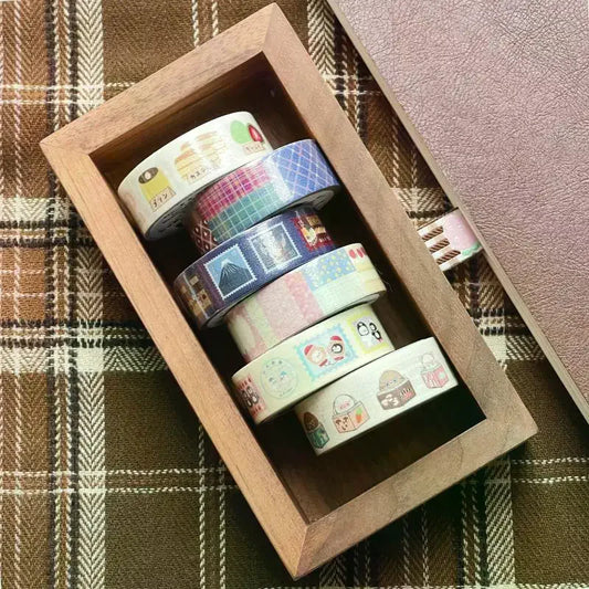 Japanese Cartoon Washi Tape – Aesthetic DIY Scrapbooking Tape Decorative Washi Tape Oasis Select