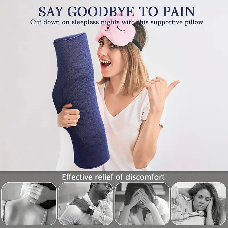 Relieve Neck Discomfort Cervical Pillow Head Massager Pillow Memory Foam Bed Orthopedic Pillow Neck Protection Pillow Peaceful Pleasures Health and Wellness
