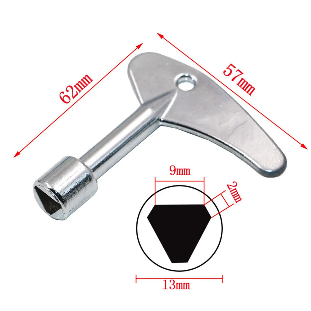 Internal Triangle Wrench Elevator Water Meter Valve Key