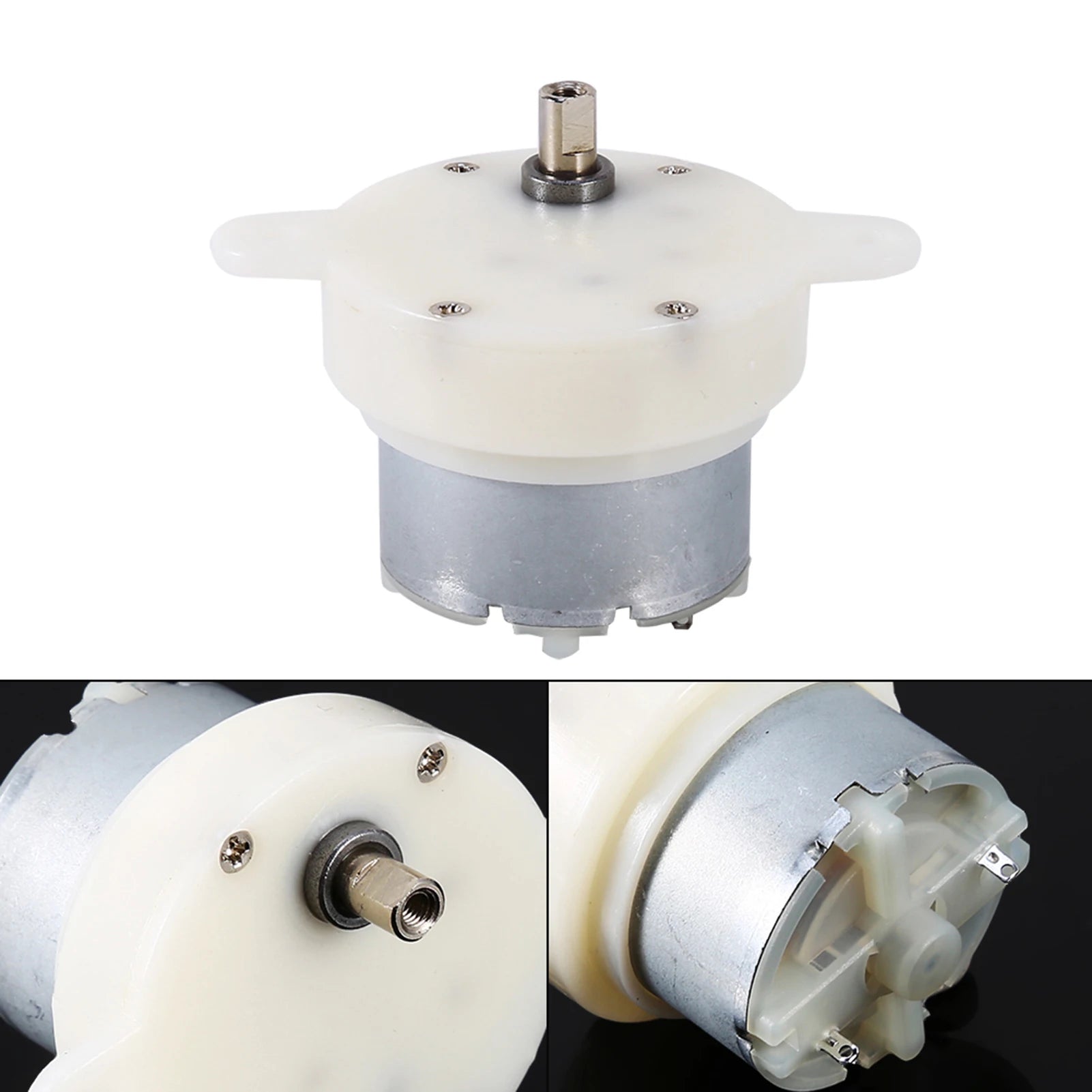12v DC Motor High 12v DC Motor Slow Speed Electric Motor/ 3RPM 4mm Shaft Diameter Micro Motor Slow Down Mute Motor Peaceful Pleasures Health and Wellness