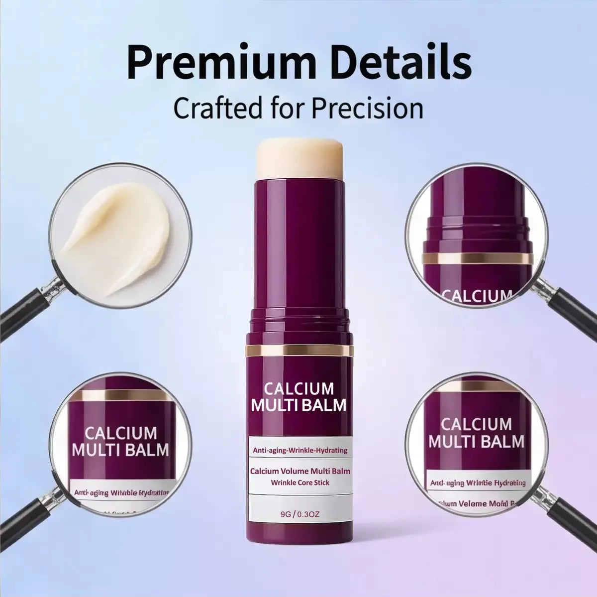 Calcium Collagen Multi Balm Stick – Firming & Hydrating Moisturizer Firming Balm Stick Peaceful Pleasures Health and Wellness