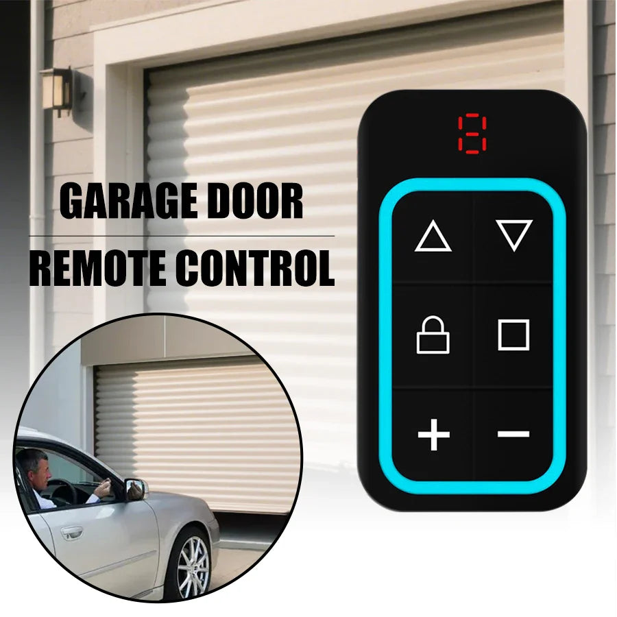 8-Channel 300-915MHz Garage Door Remote Duplicator | 433 868MHz