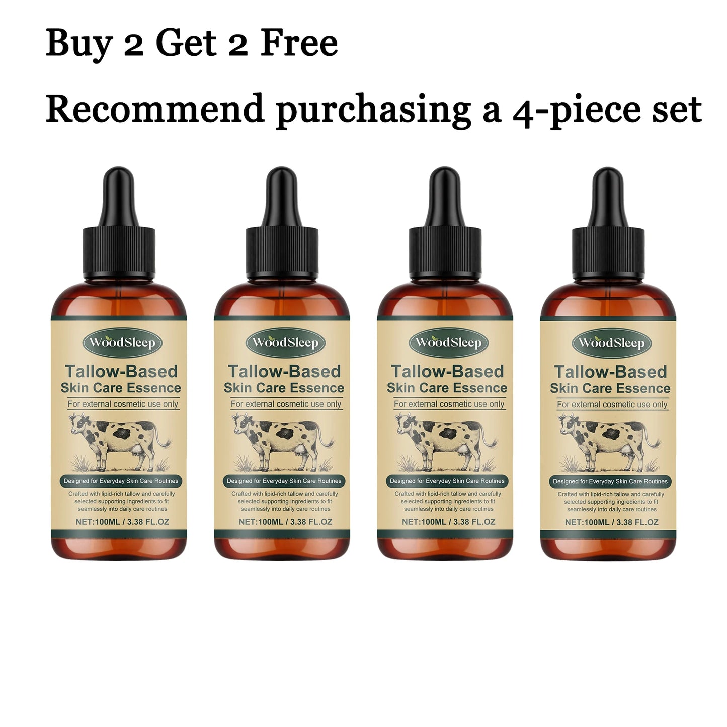 Tallow Face Serum 100ml – Moisturizing & Soothing Skin Essence