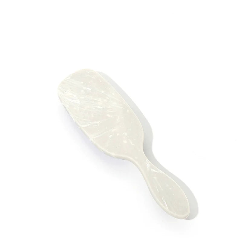 Marble Handle Hair Comb – Scalp Massager & Detangling Brush