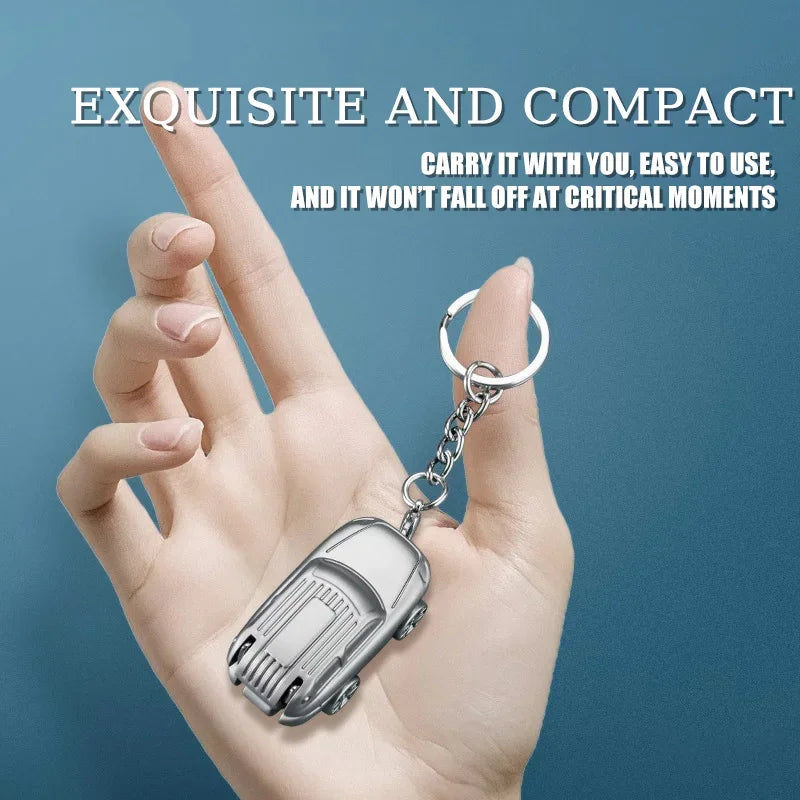 New Creative Anti Splash Car Folding Nail Clipper Keychain Nail Clipper Portable Nail Clipper Backpack Hanging Chain Keychain Peaceful Pleasures Health and Wellness