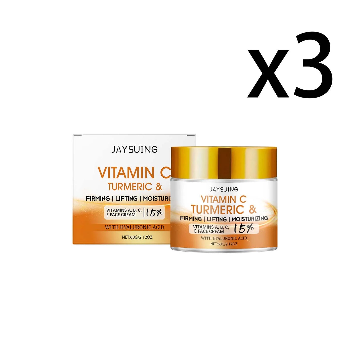Jaysuing Turmeric Firming Face Cream 60g – Brighten & Lift
