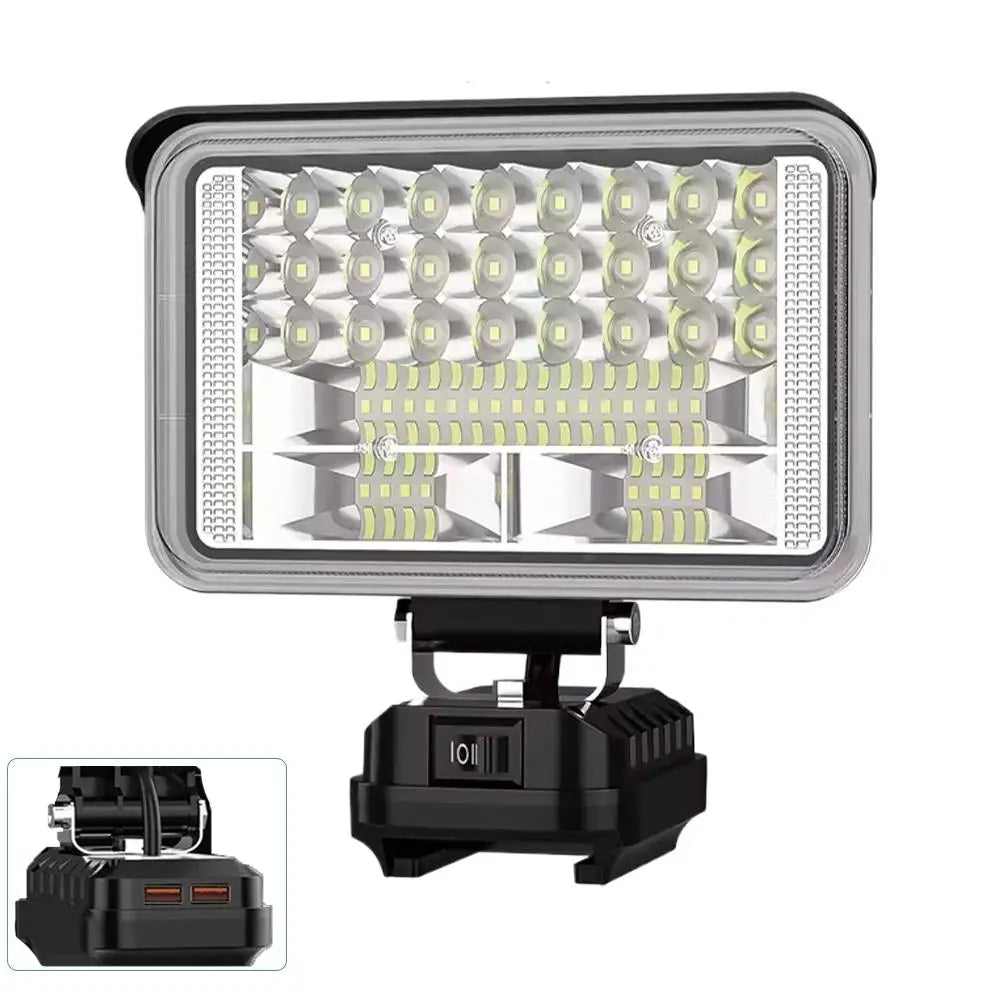Repair Of Lithium Battery Lighting Fixtures Outdoor Camping Fishing Home Use Work Lights LED Mobile Phone Charging Peaceful Pleasures Health and Wellness B