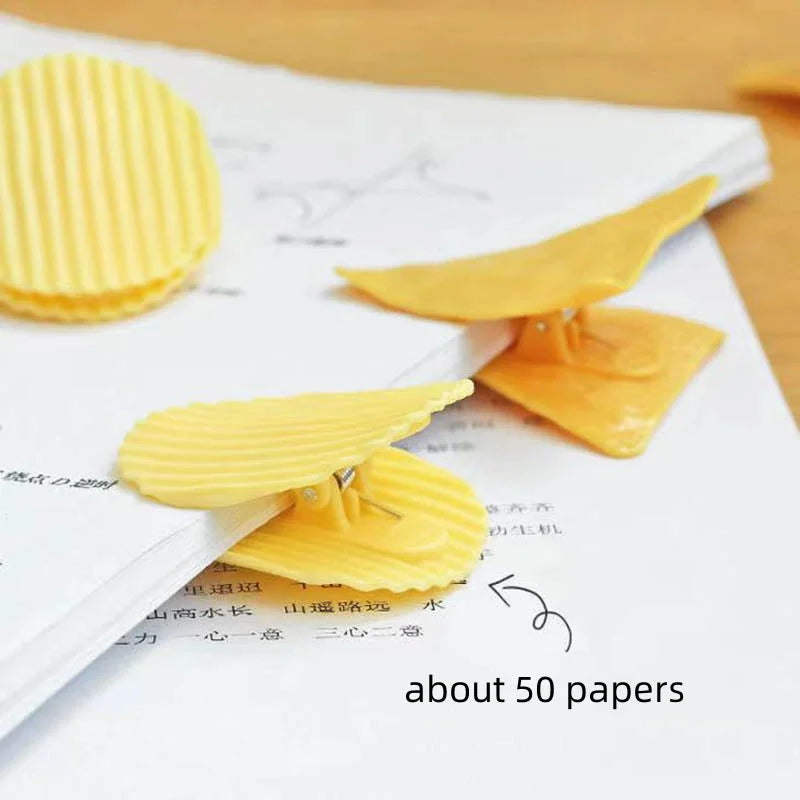 Simulation Potato Chip Clip Plastic Folder Snack Seal Organizer Long