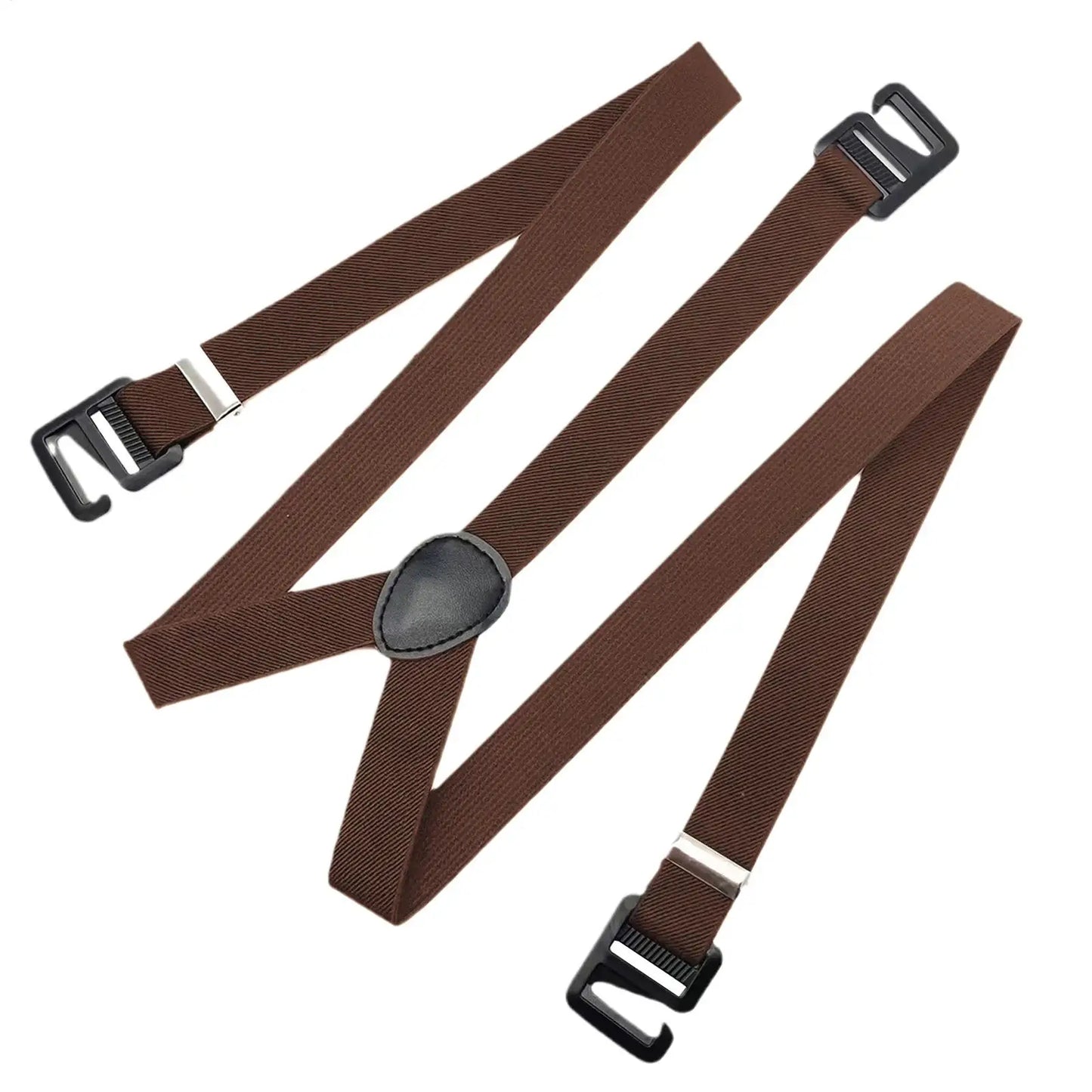 Men's Y-Back Suspenders – Adjustable Heavy Duty Hidden Braces