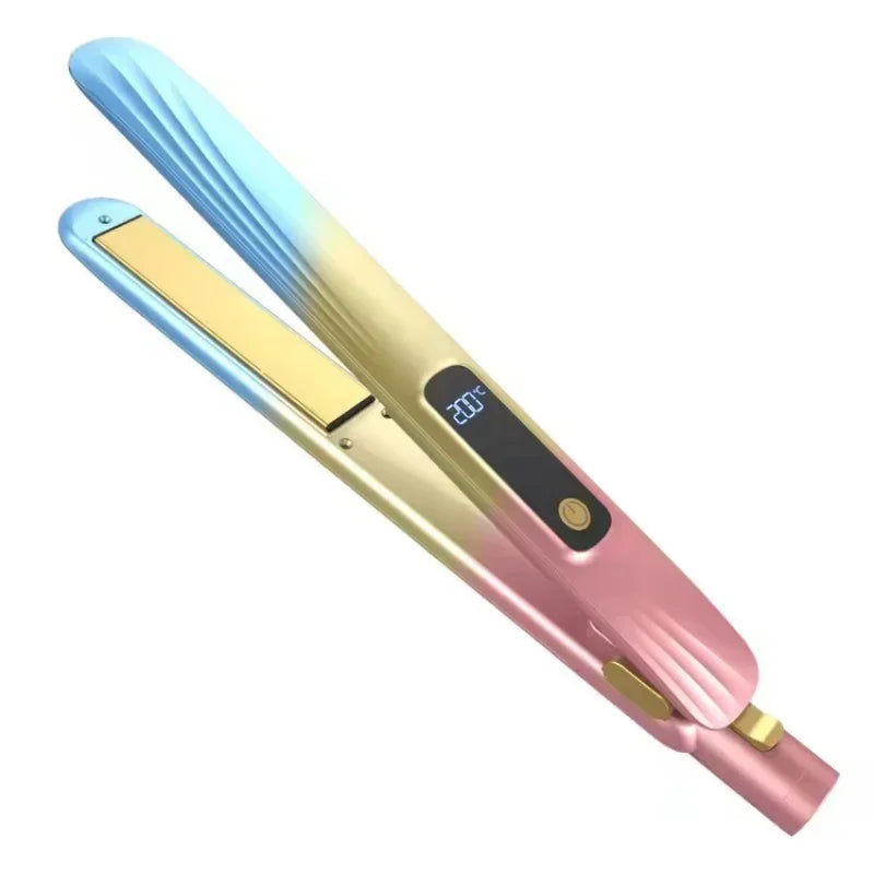 Ceramic 2-in-1 Hair Straightener & Curling Iron | Beard Iron