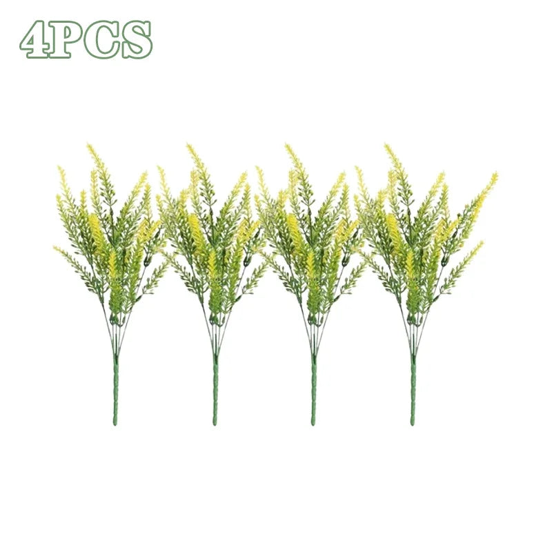 UV Resistant Lavender Artificial Flowers | Outdoor Garden Decor