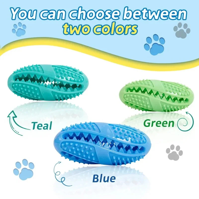 Interactive Rubber Dog Ball – Chew Toy & Treat Dispenser Dog Chew Toy Peaceful Pleasures Health and Wellness