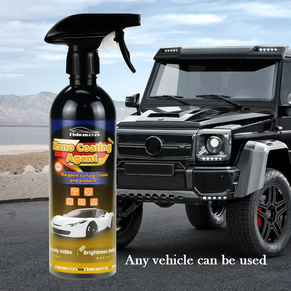 Ceramics for Cars Coating 500ML 9H Nano Liquid Glass Plated Crystal Hydrophobic Waterproof Polishing Paint Hardness Car Polish Peaceful Pleasures Health and Wellness