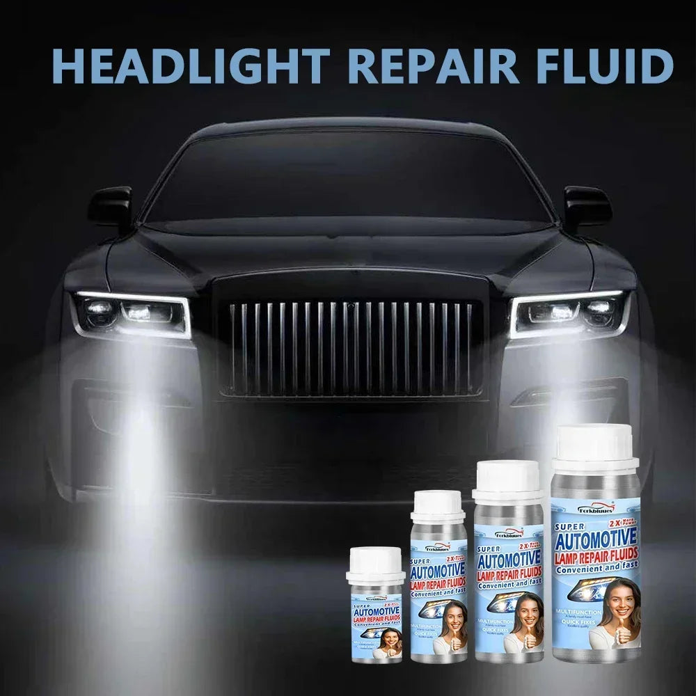 800ml Headlights Liquid Polymer Headlight Chemical Polish Repair Fluid Refurbishment Scratch Repair Polishing Headlights Kit Peaceful Pleasures Health and Wellness