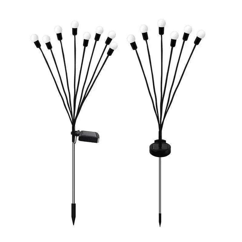 Solar Firefly Garden Stake Lights – 6pc LED Outdoor Spotlight