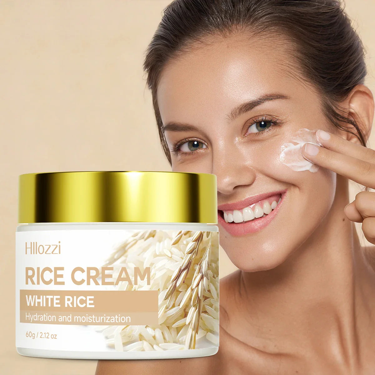 Rice Face Cream – Moisturizing, Cooling & Cleansing | All Skin