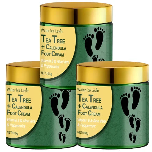 Tea Tree & Calendula Foot Cream | Vitamin E & Aloe Vera 100g