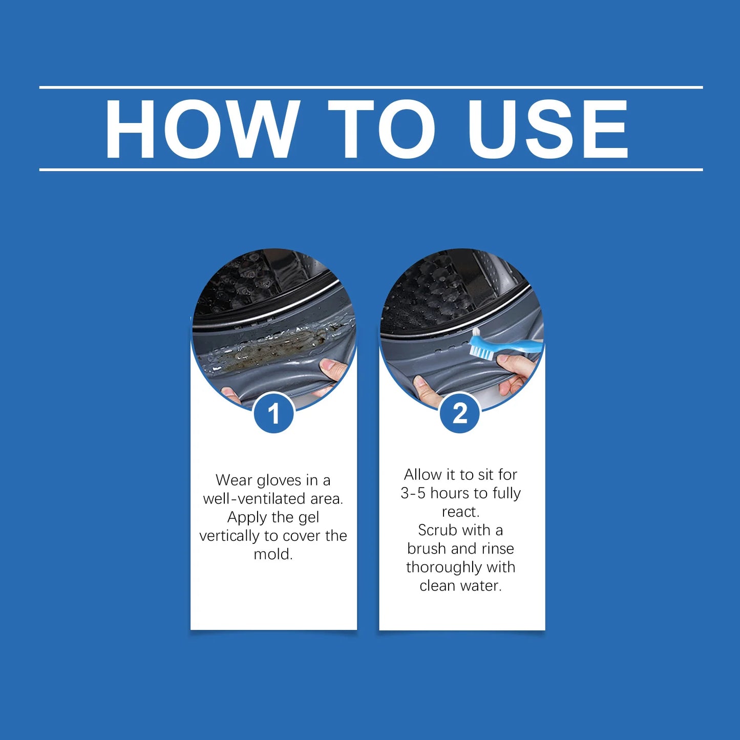 Jakehoe Mildew Removal Gel – Mold, Rust & Limescale Cleaner